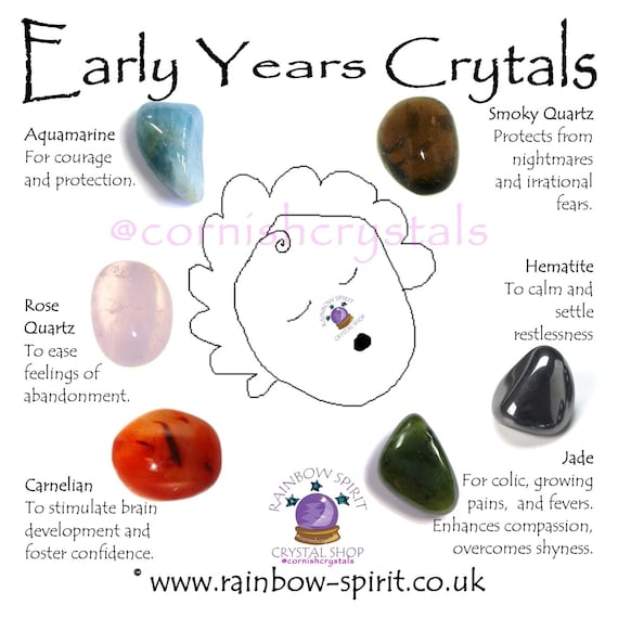 Baby's Crystal Set for Early Years Children Etsy