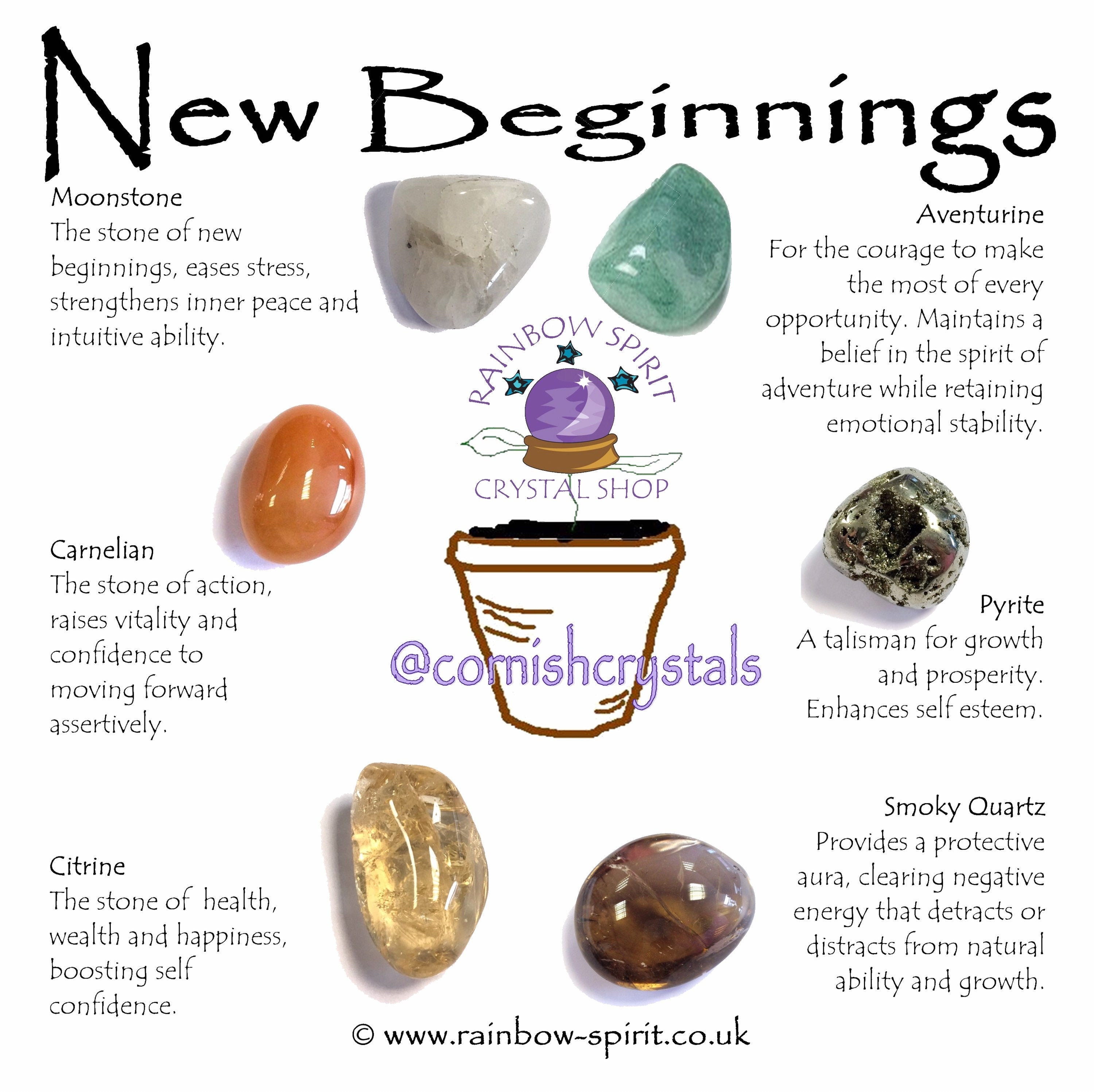 New Beginnings Crystal Set Etsy Australia