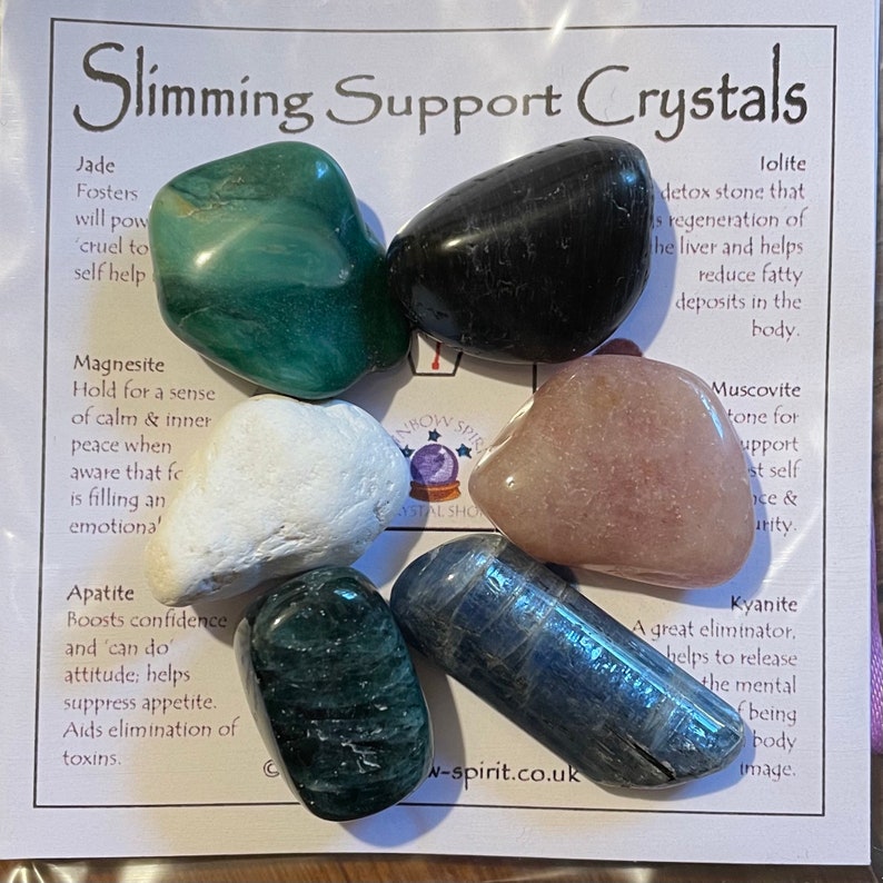 Slimming Support Crystal Set - Etsy
