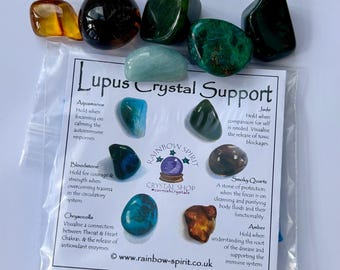 Crystals for Lupus Support - Etsy Israel