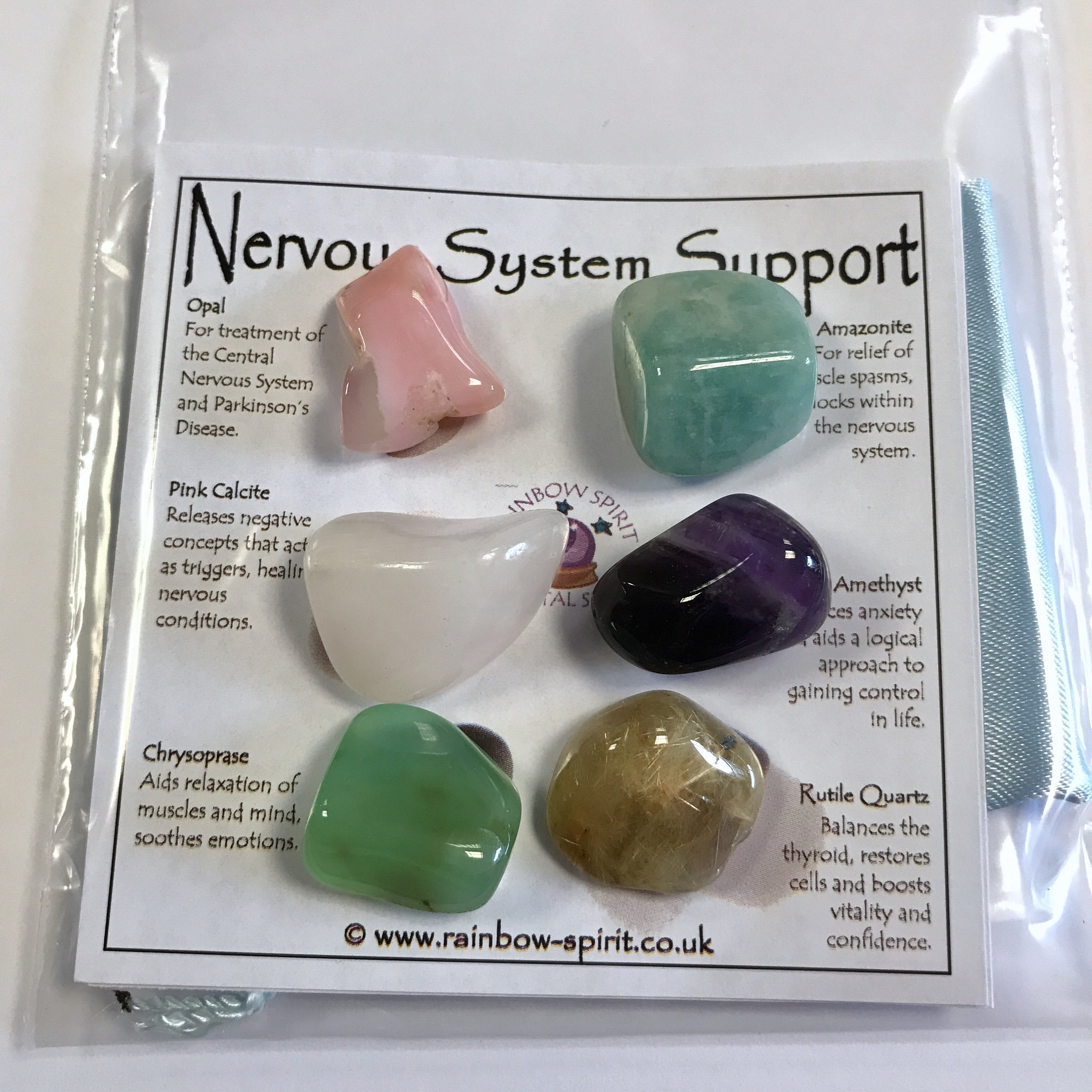 Nervous System Support Crystal Set - Etsy