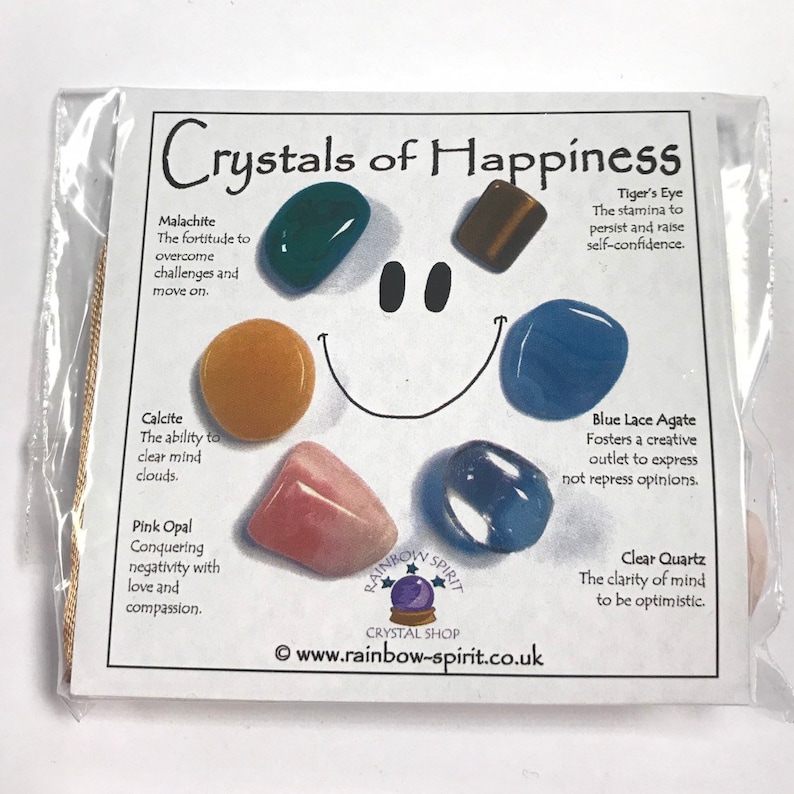 Crystals of Happiness Set Etsy UK