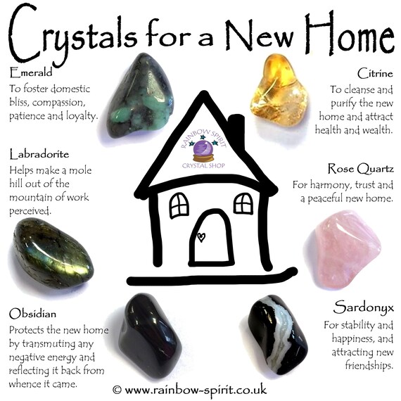 New Home Crystal Set | Etsy Crystal atomizer | Etsy