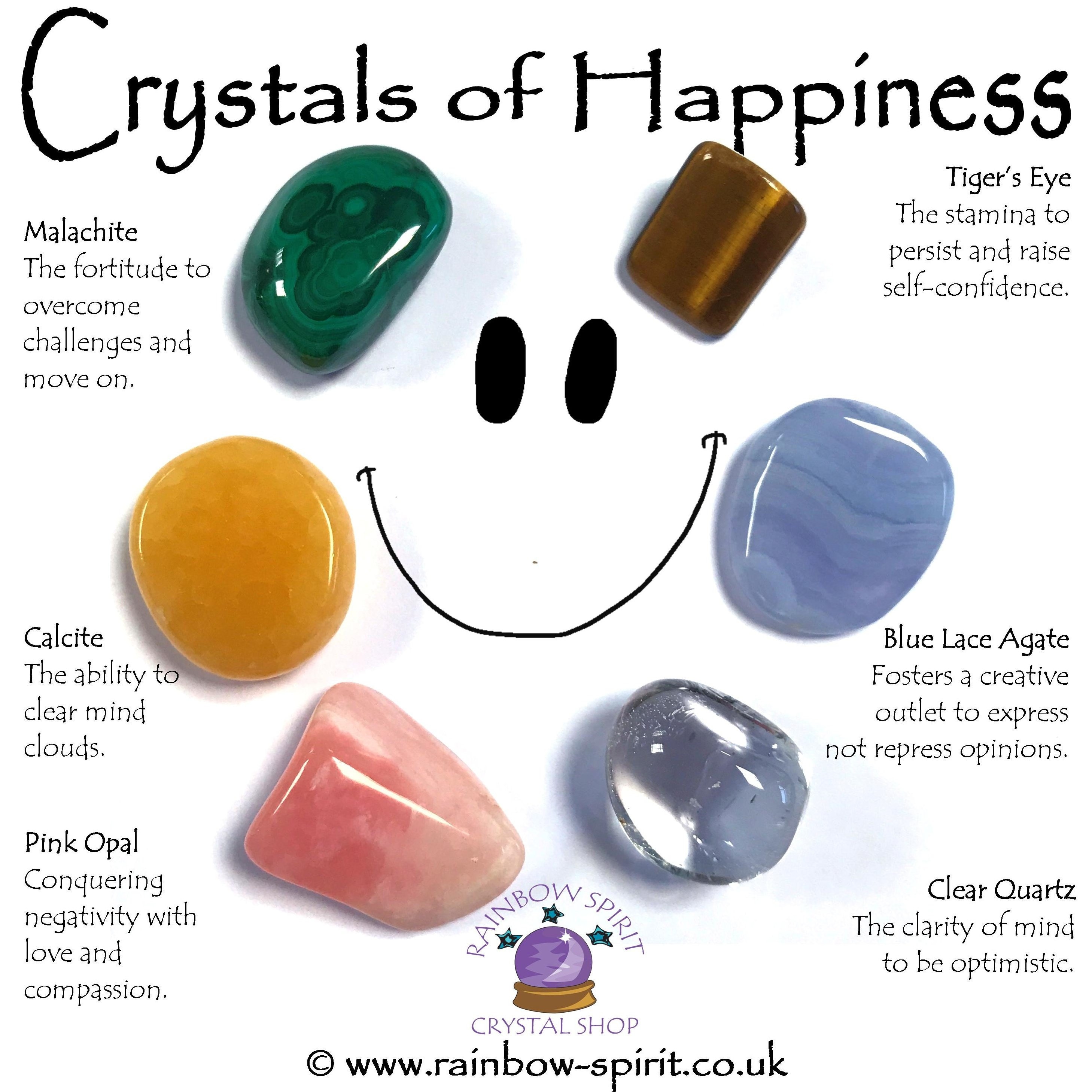 Crystals of Happiness Set Etsy