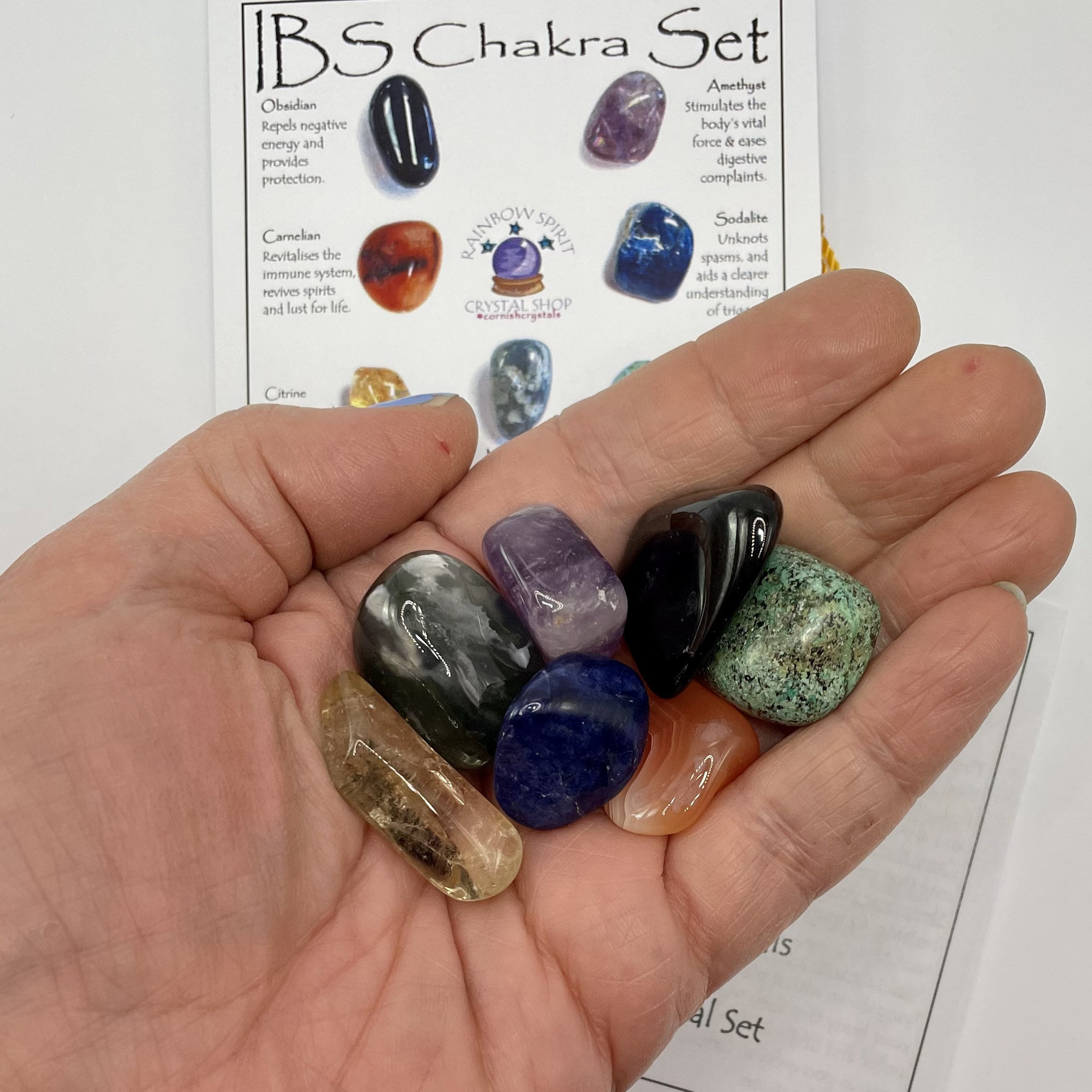 IBS Support Crystal Set - Etsy