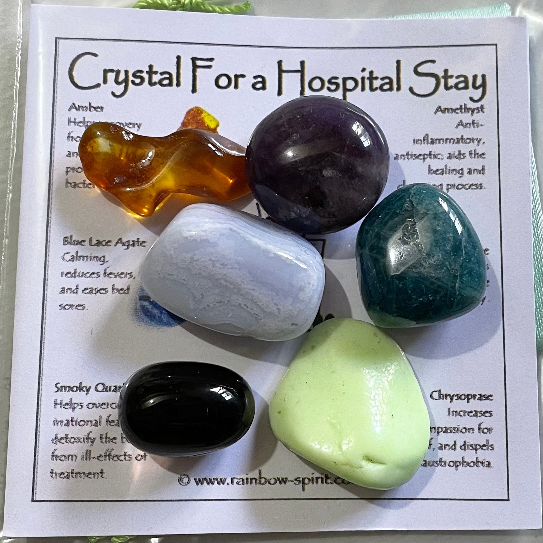 Crystal Set for a Hospital Stay Etsy Australia