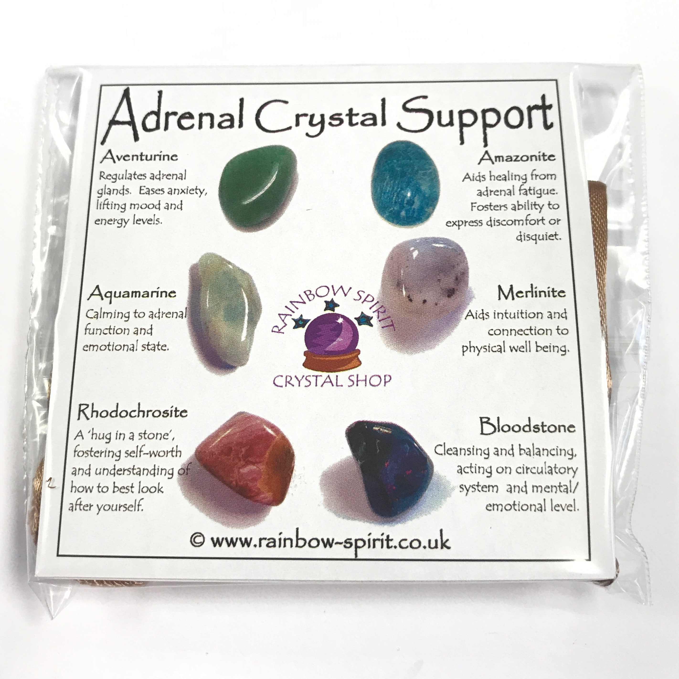 Adrenal Support Crystal Set - Etsy