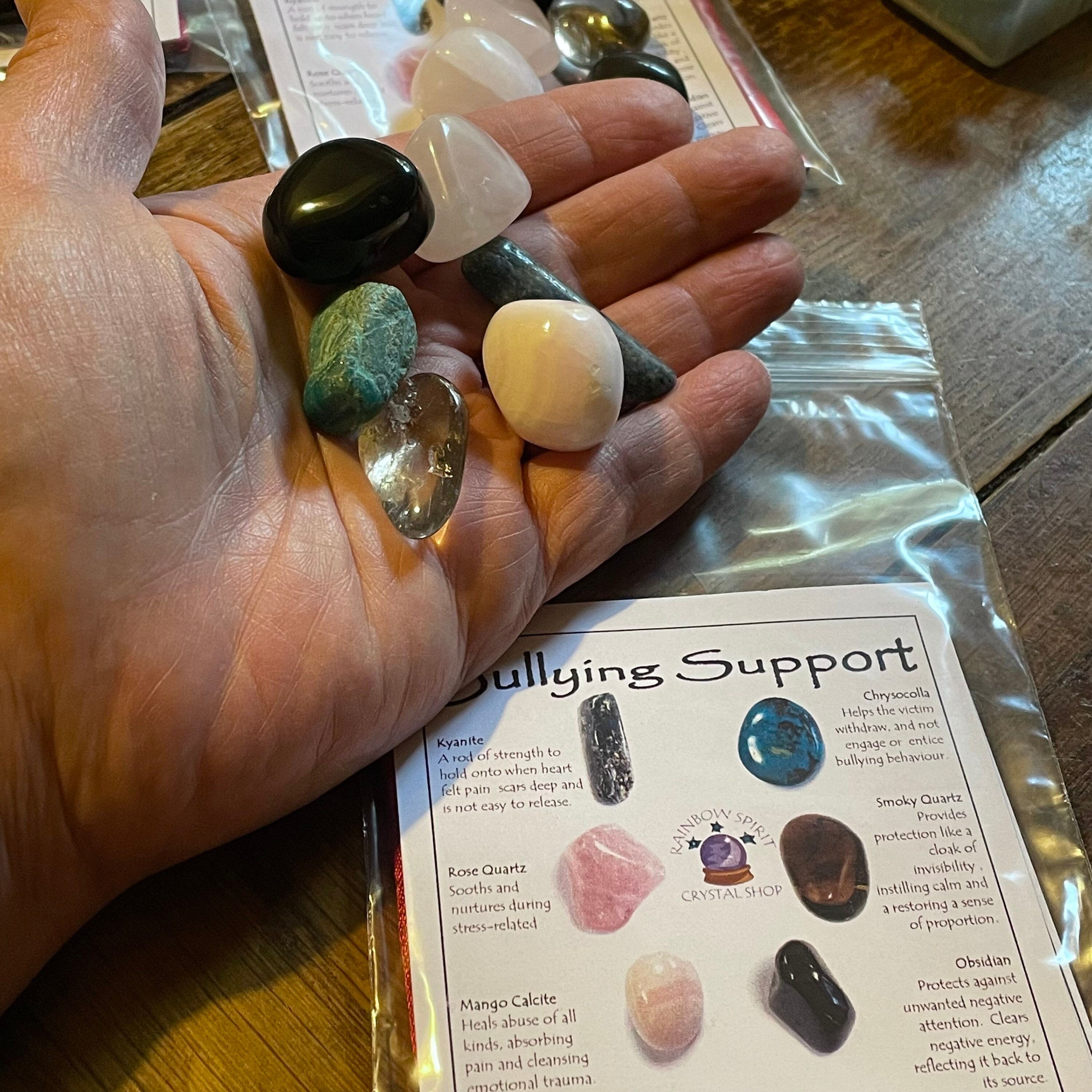 Bullying Support Crystal Set - Etsy