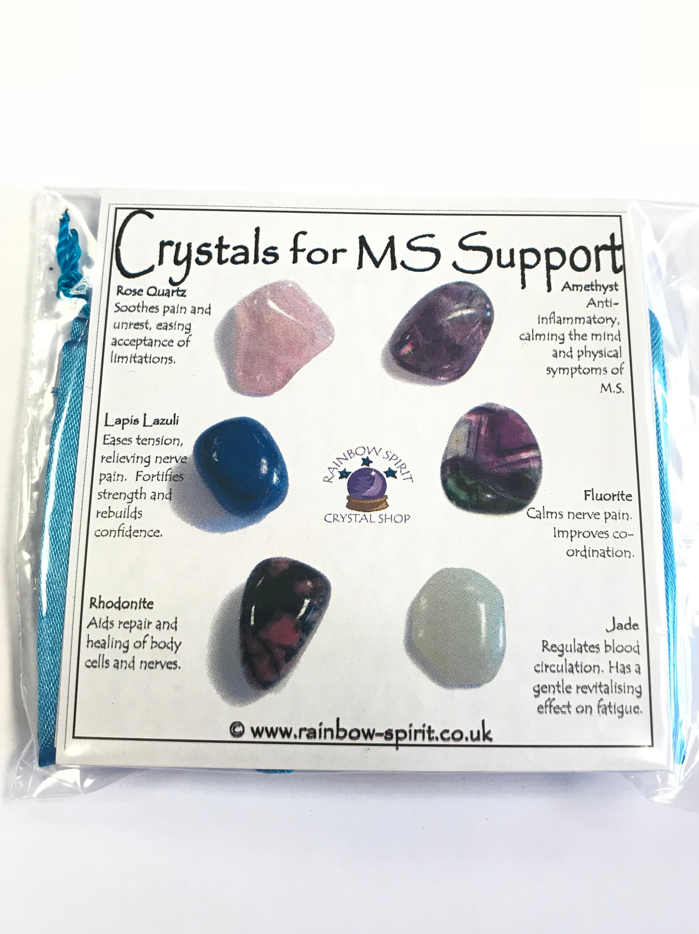 Multiple Sclerosis MS Crystal Support Set Etsy