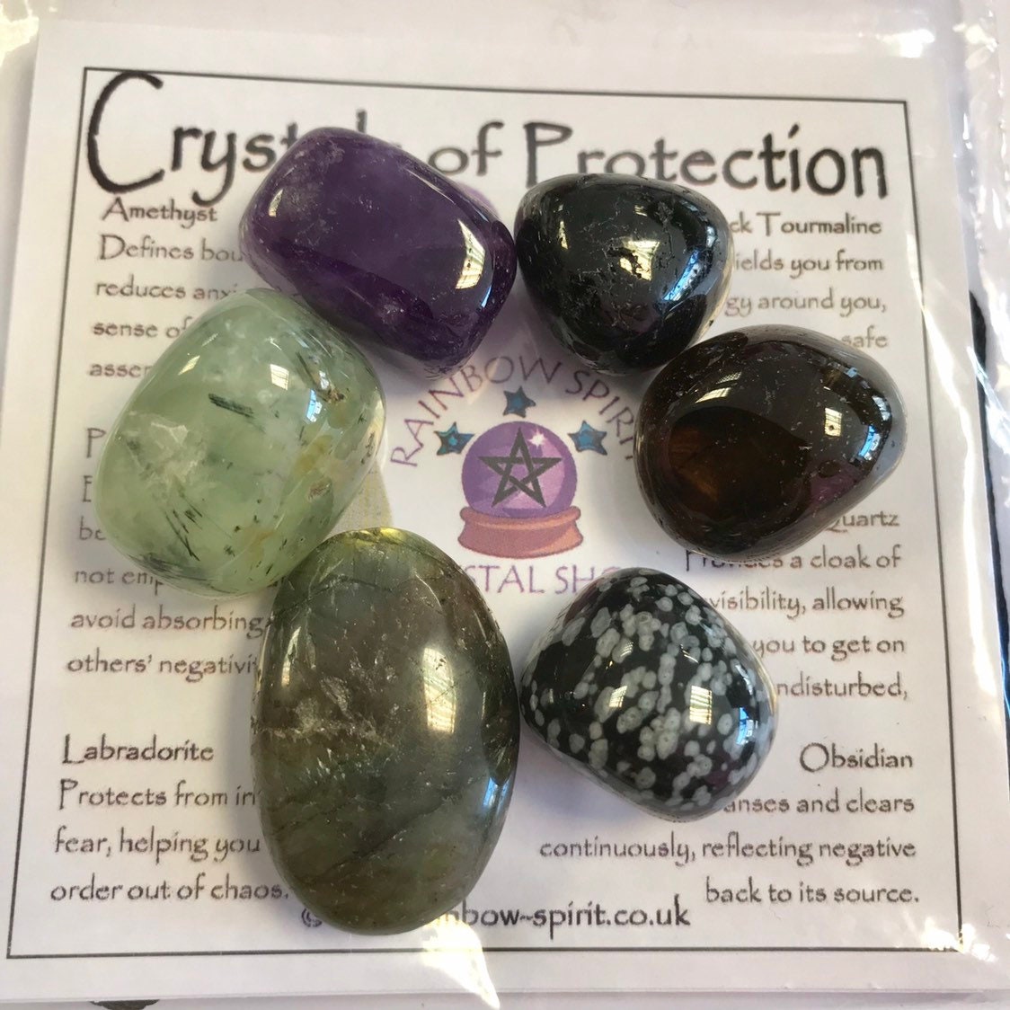 Crystals of Protection Etsy