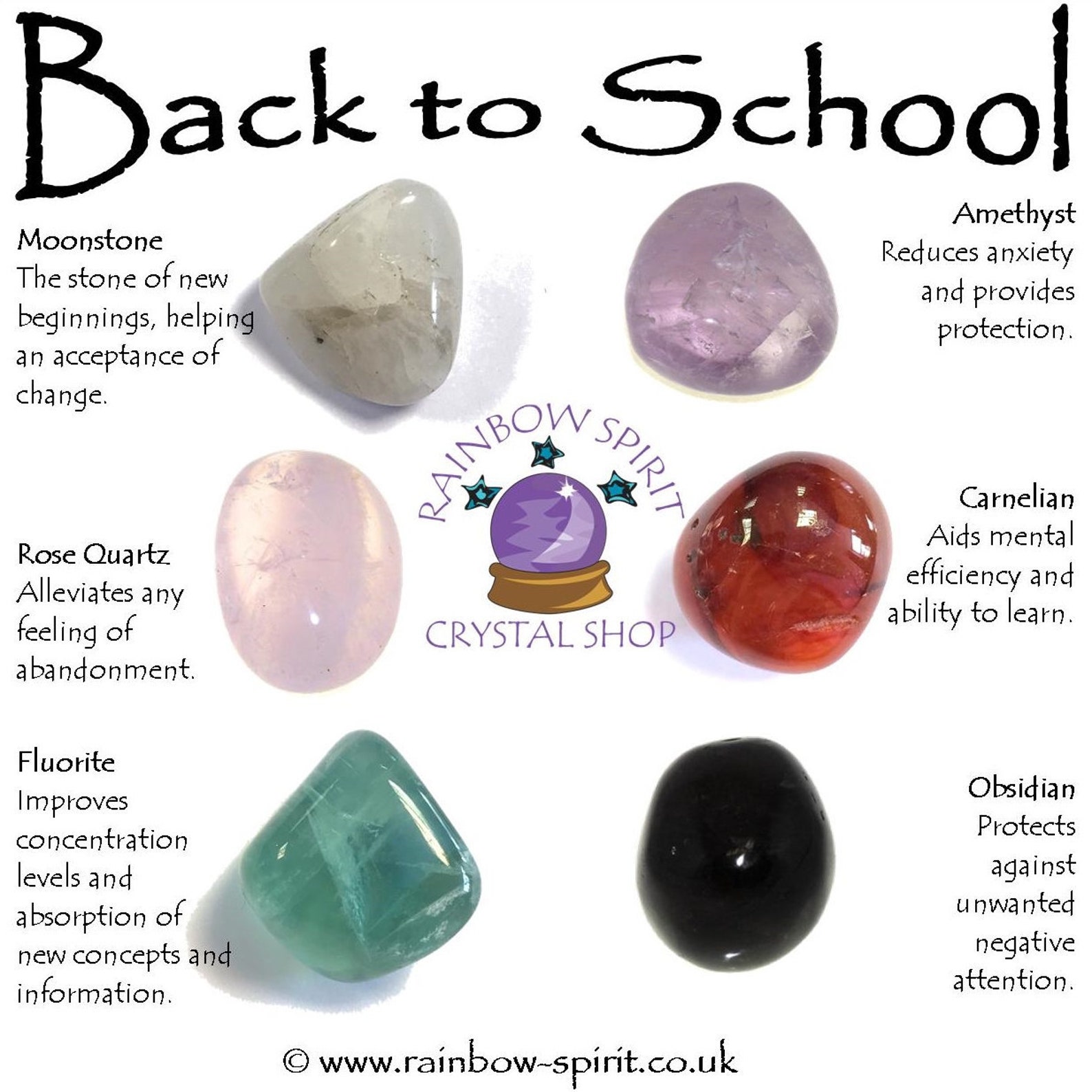 Back to School Crystal Set Etsy