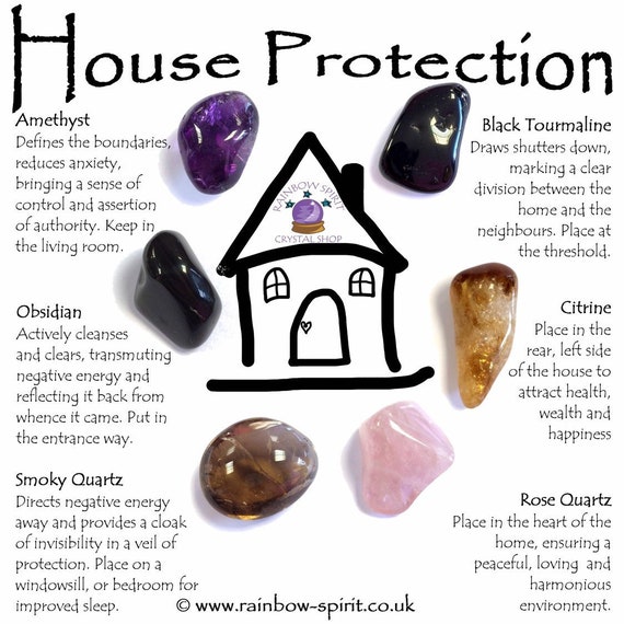 House Home Protection Crystal Set 