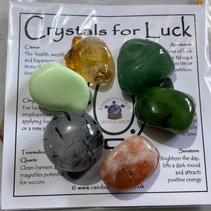 Crystals of Luck Set - Etsy