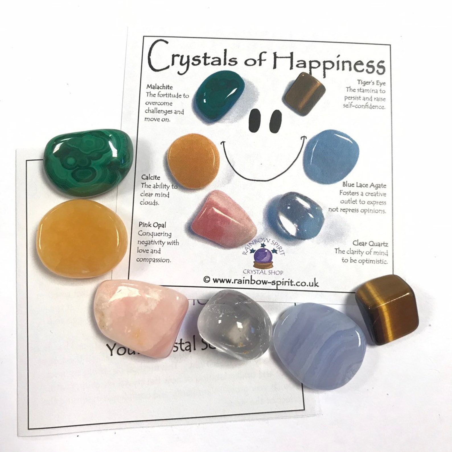 Crystals of Happiness Set Etsy UK