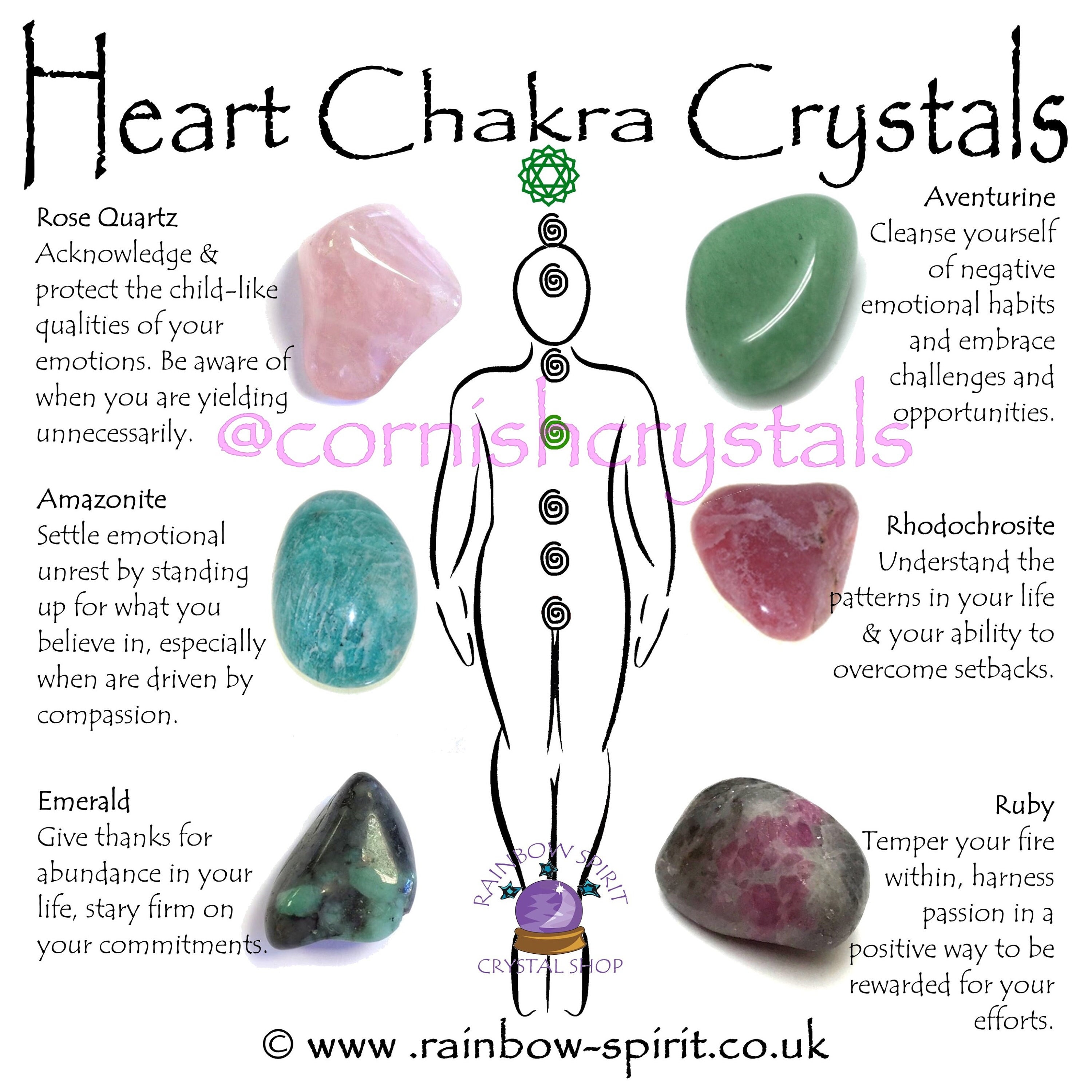 Chakra stone set sale