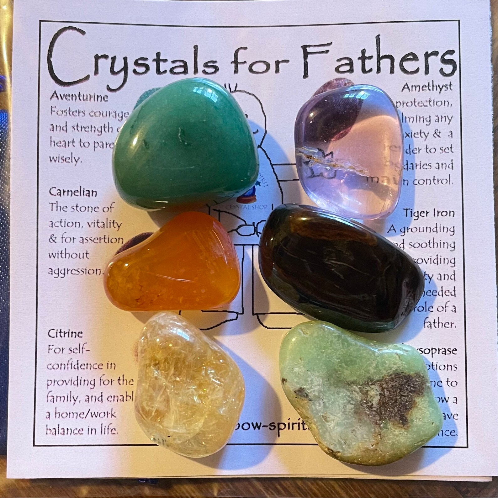 Fathers Day Thank You Dad Crystal Set - Etsy