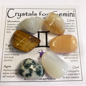 Gemini Birthstones Crystal Set image 5