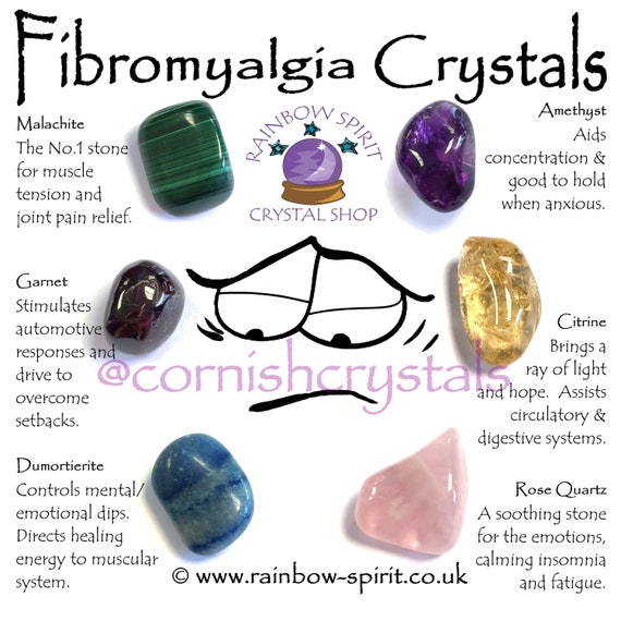 Fibromyalgia crystal bracelet Clearance