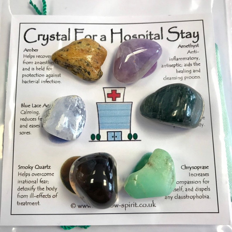 Crystal Set for a Hospital Stay Etsy Australia