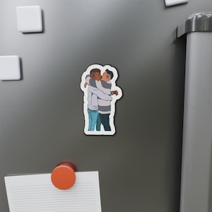 Pink Collection: Young Love (Gay Die-Cut Magnets)