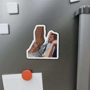 Bottom&#39;s Up 2.0 Collection: Feet Up in The Car (Gay Die-Cut Magnets)