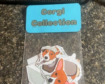 Corgi Collection (Dog Lover Sticker Pack)