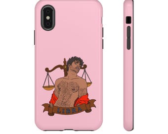 Zodiac Boy Collection Phone Case: Libra, The Scales (Gay Zodiac Themed Phone Case)
