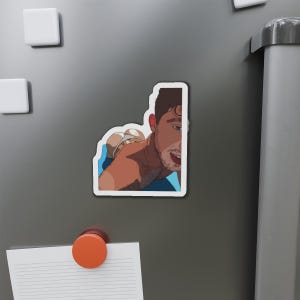 Bottom&#39;s Up 2.0 Collection: Tanning Twink (Gay Die-Cut Magnets)