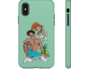 Zodiac Boy Collection Phone Case: Picese, The Fish (Gay Zodiac Themed Phone Case)