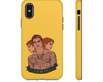 Zodiac Boy Collection Phone Case: Gemini, The Twins (Gay Zodiac Themed Phone Case)