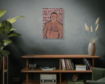 Certified Bear Canvas Art: LGBTQ+ Gay Men Design