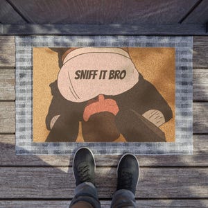 Your Smell Collection: Sniff it Bro Doormat (Gay Doormat)