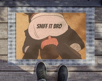 Your Smell Collection: Sniff it Bro Doormat (Gay Doormat)