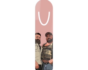 Colección de papá: Pareja de osos (marcapáginas gay)