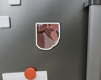 Bottom's Up 2.0 Collection: Big Booty Babe (Gay Die-Cut Magnets)