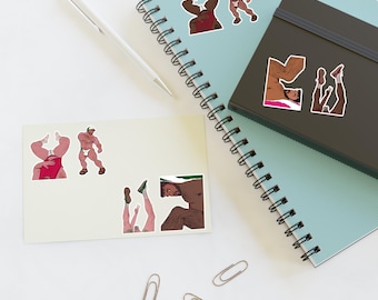 Renditions 2k26 Sticker Sheet: Gay Bear Art (Water-Resistant Vinyl)