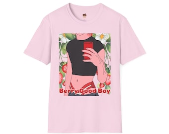 Strawberry Twinks Collection: Berry Good Boy  (Gay T-Shirt/ Gay Shirt)
