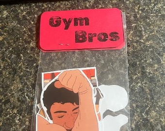 Gym Bros Sticker Pack (Gay Sticker Pack, Homemade)