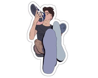 Your Smell: My Smell (Gay Kiss-Cut Stickers)