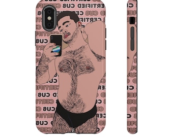 Gay Cub Phone Case: Personalized Tough Case for Men