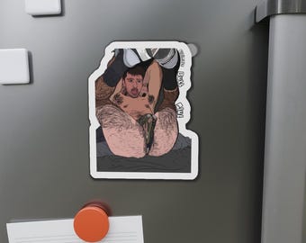 Bottom's Up Collection: Ultimate Butt Slut (Gay Die-Cut Magnets)