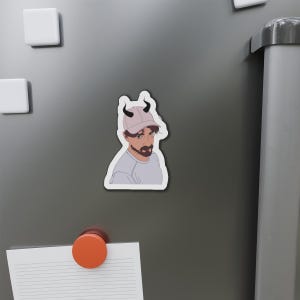 Nawiedzona dziwka Halloween: Mały chłopiec diabełek (gejowskie magnesy wycinane)