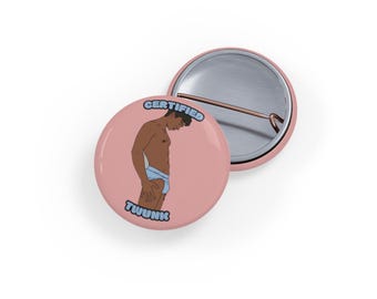 Certified Twunk Round Pin: Trendy Enamel Badge