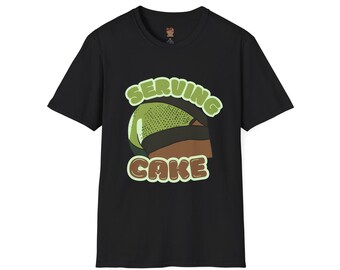 Bulges and Bubble Butts Collection: Serving Cake (Gay T-Shirt/ Gay Shirt)