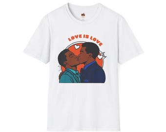 Retro Vibes Collection: Love is Love (Gay T-Shirt)