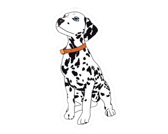 Proud Dalmatian Sticker: Dog Lover Collection, Vinyl Decal