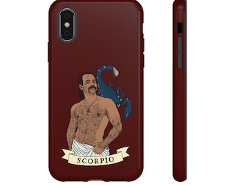 Zodiac Boy Collection Phone Case: Scorpio, The Scorpion (Gay Zodiac Themed Phone Case)