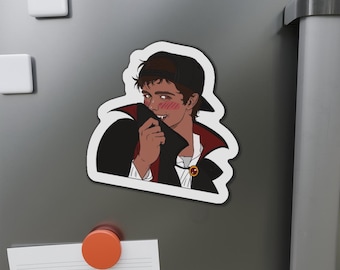 Vampire Boys Collection: Shy Vampire  (Gay Die-Cut Magnets)
