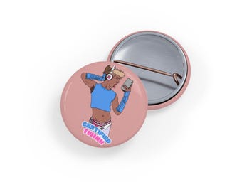 Certified Twink Round Pin, Trendy Accessories, Gift for Friends