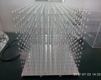 cube led kit 3d diy soldered pcb soldering matrix rgb